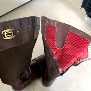 Brown life stride leather boots